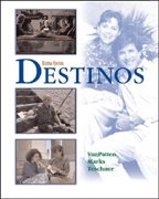 Destinos: Alternate Edition- W/ 7 CDS + Workbook/Study Guide I
