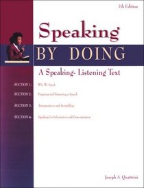 Speaking by Doing Student Edition