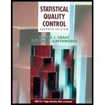 Statistical Quality Control-Textbook Only
