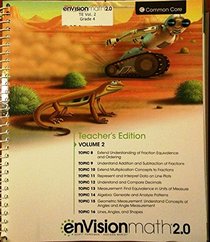 enVisionmath2.0 - 2016 Common Core Teacher Edition Volume 1 Grade 4