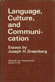 Language, Culture and Communication (Language Science and National Development)
