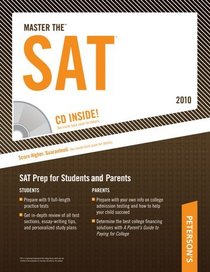Master the SAT 2010 (w/CD) (Master the Sat (Book & CD))