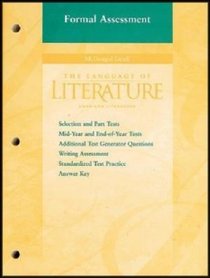 The Language of Literature: Grade Nine: Formal Assessment