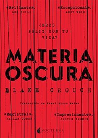 Materia oscura (Noches Negras) (Spanish Edition)