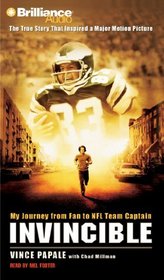 Invincible: My Journey from Fan to NFL Team Captain (Audio CD) (Abridged)