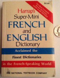 Harraps Super Mini French/English Dictionary