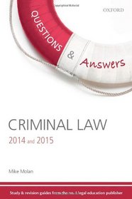 Q & A Revision Guide Criminal Law 2014 & 2015 (Law Questions & Answers)