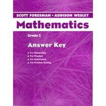 Scott Foresman-Addison Wesley Mathematics Answer Key
