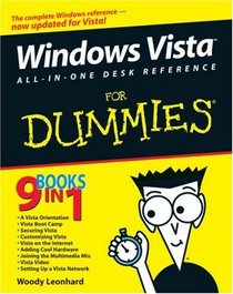 Windows Vista All-in-One Desk Reference For Dummies (For Dummies (Computer/Tech))