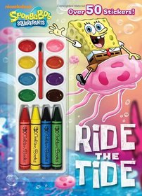 Ride the Tide (SpongeBob SquarePants) (Color and Paint plus Stickers)