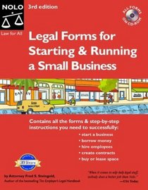 Legal Forms for Starting  Running a Small Business