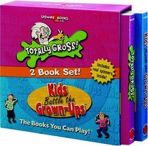 Spinner Books For Kids: Totally Gross And Kids Battle The Grown-Ups (Spinner Books for Kids)