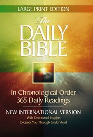 The Daily Bible Large Print Edition