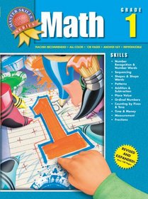 Master Skills Math: Grade 1 (Master Skills)