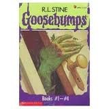 Goosebumps Boxed Set, Books 1 - 4: Welcome to Dead House, Stay Out of the Basement, Monster Blood, and Say Cheese and Die!