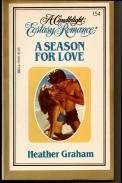 A Season for Love (Candlelight Ecstasy Romance, No 154)