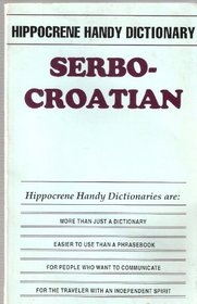 Serbocroat at Your Fingertips (Hippocrene Handy Dictionaries)