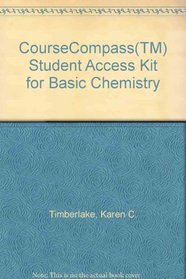 CourseCompass(TM) Student Access Kit for Basic Chemistry