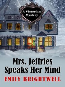 Mrs. Jeffries Speaks Her Mind (Wheeler Large Print Cozy Mystery)