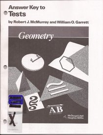 Houghton Mifflin - Geometry - Answer Key to Tests
