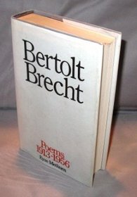 Poems 1913-1956: Bertolt Brecht