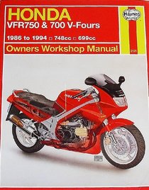 Honda Vfr750 & 700 V-Fours Owners Workshop Manual (Haynes Owners Workshop Manual Series)