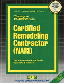 Certified Remodeling Contractor (Nari)