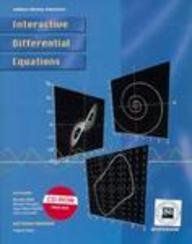 Interactive Differential Equations (for Macintosh)