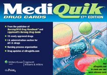 MediQuik Drug Cards