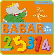 Babar : Les chiffres : Livre-puzzle