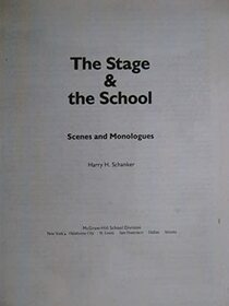 Stage & School Scenes &  Monologues