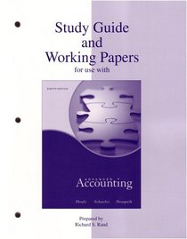 Study Guide & Working Papers to accompany Advanced Accounting