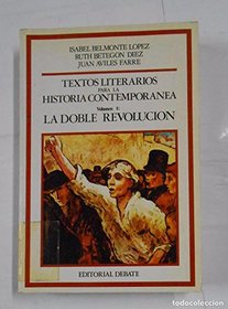 Textos literarios para la historia contemporanea, 1714-1914 (Coleccion universitaria) (Spanish Edition)