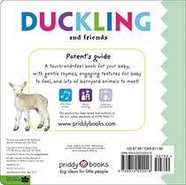 Duckling and Friends Touch and Feel (Baby Touch and Feel)