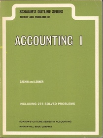 Schaum's Outline of Theory and Problems of Principles of Accounting (Schaum's Outline)