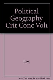 Political Geography:Crit Conc