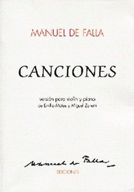 Manuel De Falla: Canciones (Music Sales America)