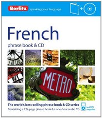 Berlitz French Phrase Book and CD (Phrase Book & CD)