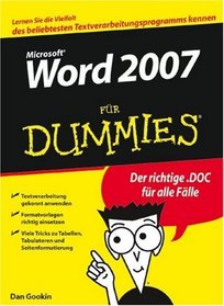 Word 2007 Fur Dummies (German Edition)