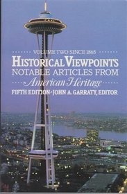 Histor Viewpts Vol 2 (Historical Viewpoints - Since 1865)