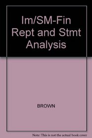 Im/SM-Fin Rept and Stmt Analysis