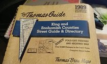 King - Snohomish Counties Street Guide & Directory, 1989