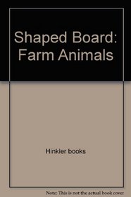 Shaped Board: Farm Animals