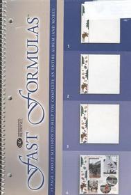 Fast Formulas, 15 page layout methods for scrapbooks