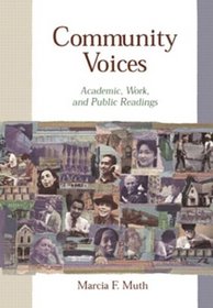 Community Voices: Academic, Work, and Public Readings
