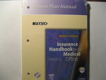 Lesson Plan Manual: Insurance Handbook for the Medical Office Ninth Edition