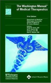 Washington Manual of Medical Therapeutics, 31st Edition