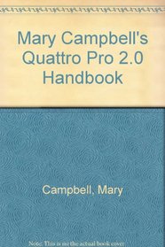Quattro Pro 2.0 Handbook