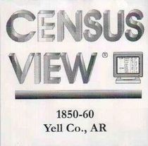 1850 & 1860 Yell County, Arkansas, Census View