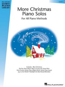 More Christmas Piano Solos - Level 1: Hal Leonard Student Piano Library